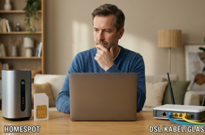 Homespot oder klassischer Internetanschluss? So finden Sie den passenden Tarif