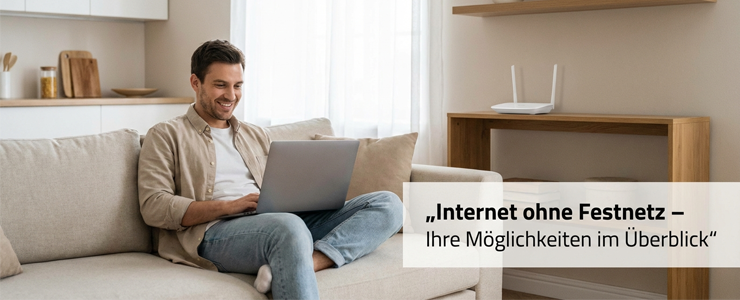 Internet ohne Festnetz Möglichkeiten